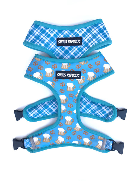 Beer and Pretzels Reversible Harness