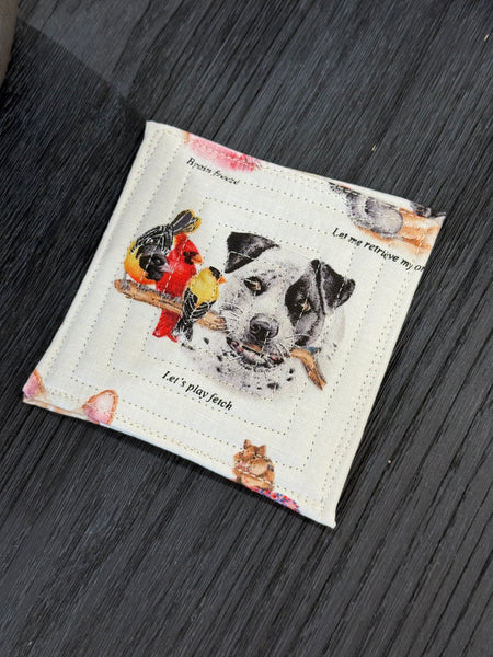 Dog Days Coaster Set