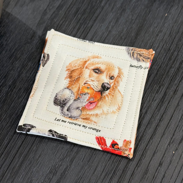 Dog Days Coaster Set