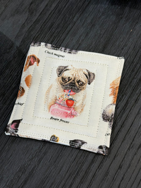 Dog Days Coaster Set