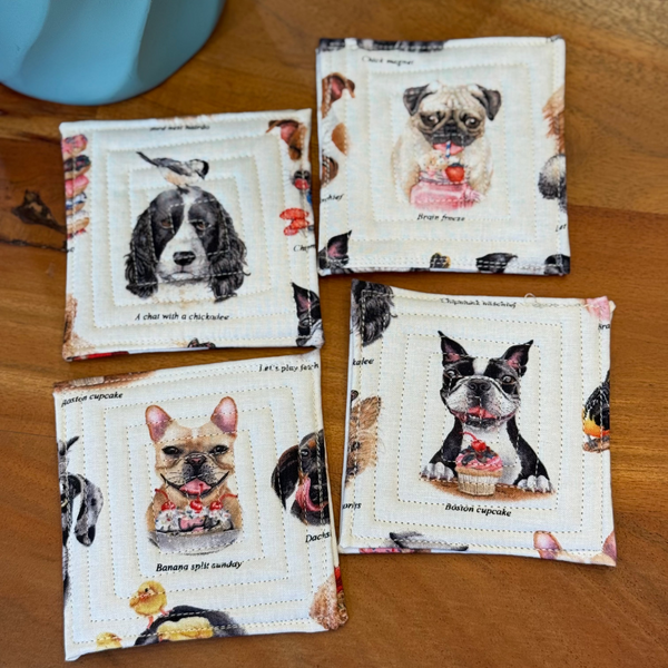 Dog Days Coaster Set