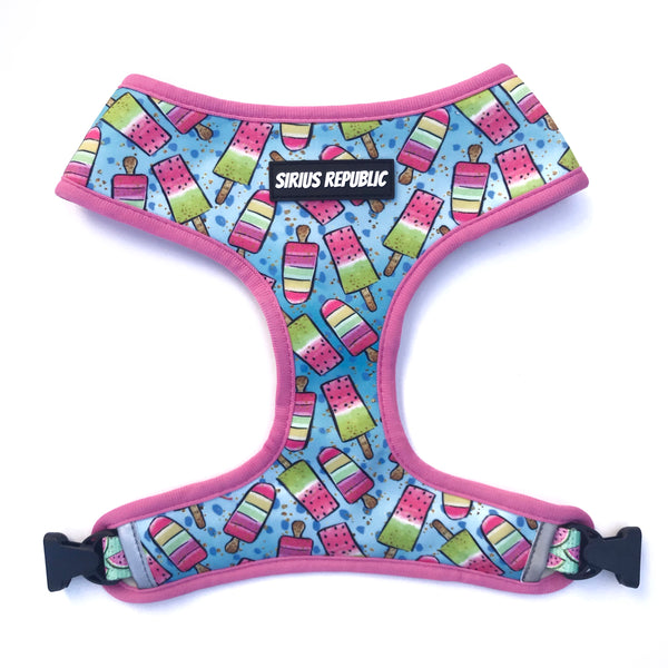 Popsicles and Watermelon Reversible Harness